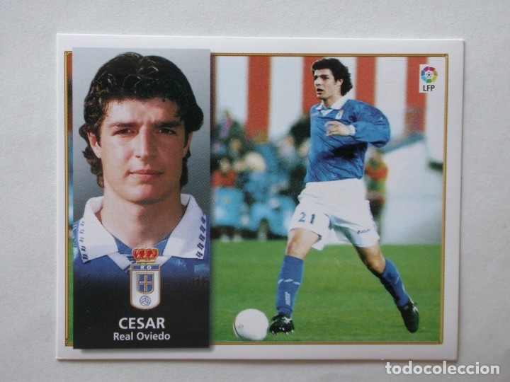 Cromos de f&uacute;tbol: C&Eacute;SAR DEL OVIEDO DE EDICIONES ESTE 98-99, NUNCA PEGADO - Foto 1