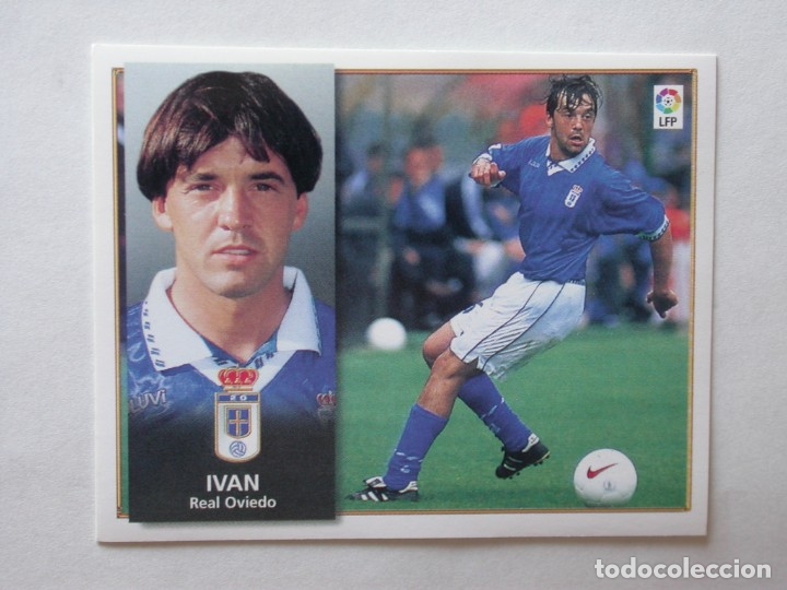Cromos de f&uacute;tbol: IVAN DEL OVIEDO DE EDICIONES ESTE 98-99, NUNCA PEGADO - Foto 1