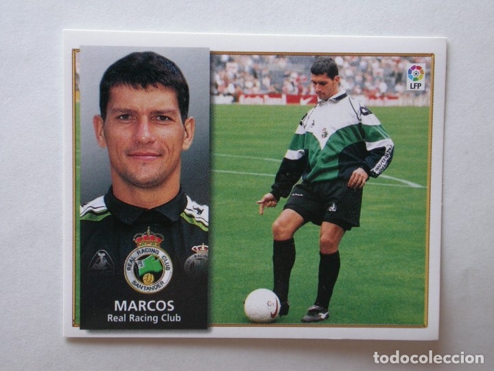 Cromos de f&uacute;tbol: MARCOS DEL RACING DE EDICIONES ESTE 98-99, NUNCA PEGADO - Foto 1