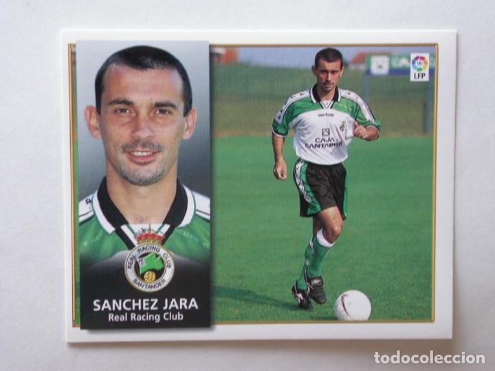 Cromos de f&uacute;tbol: S&Aacute;NCHEZ JARA DEL RACING DE EDICIONES ESTE 98-99, NUNCA PEGADO - Foto 1