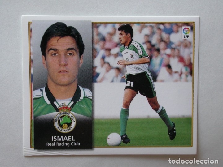 Cromos de f&uacute;tbol: ISMAEL DEL RACING DE EDICIONES ESTE 98-99, NUNCA PEGADO - Foto 1
