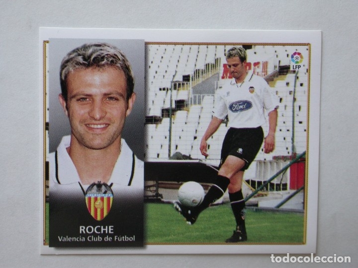 Cromos de f&uacute;tbol: ROCHE DEL VALENCIA DE EDICIONES ESTE 98-99, NUNCA PEGADO - Foto 1