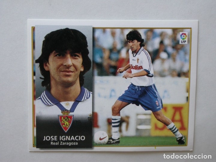 Cromos de f&uacute;tbol: JOS&Eacute; IGNACIO DEL ZARAGOZA DE EDICIONES ESTE 98-99, NUNCA PEGADO - Foto 1