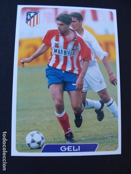 Fu&szlig;ball-Sticker: cromo - Geli - C At de Madrid - n&ordm; 244 - Liga 95 96 1995 1996 - Colecci&oacute;n Sport - LFP
