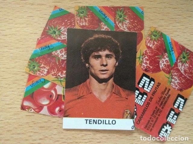 Cromos de f&uacute;tbol: Cromos PEZ 1981 - Tendillo - Foto 1