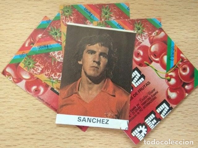 Cromos de f&uacute;tbol: Cromos PEZ 1981 - Sanchez - Foto 1