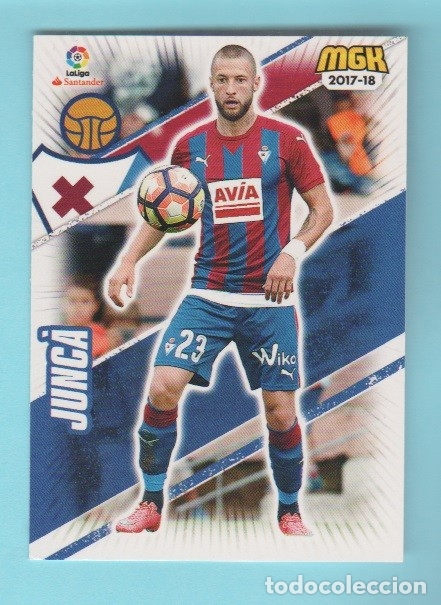 Cromos de f&uacute;tbol: MEGACRACKS 17/18 2017 2018 JUNCA 198 , S.D EIBAR - Foto 1