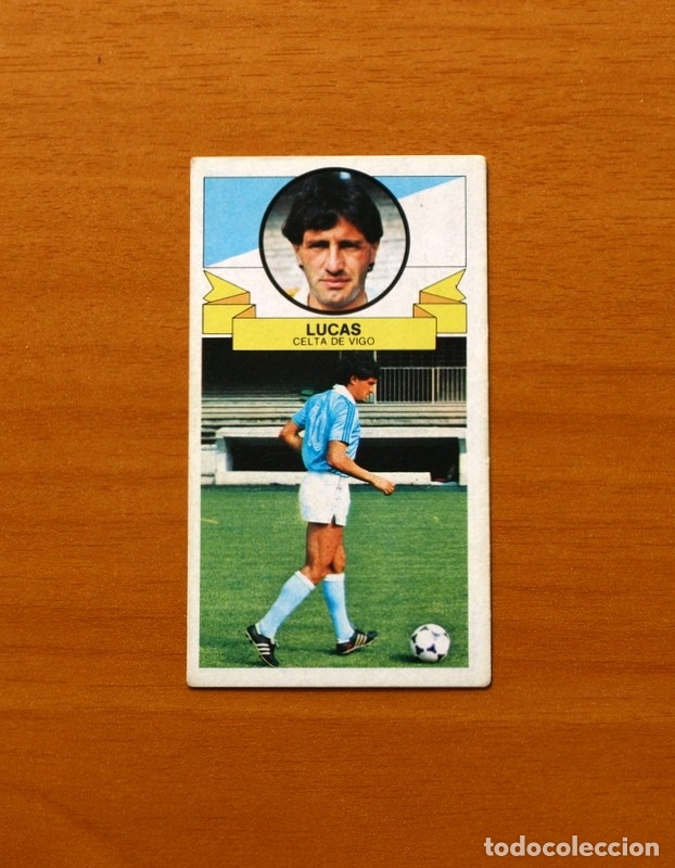 Cromos de f&uacute;tbol: Celta de Vigo - Lucas - Ediciones Este 1985-1986, 85-86 - Foto 1