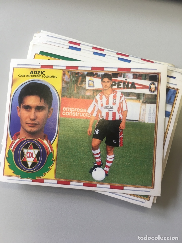 Cromos de f&uacute;tbol: Este 1996 1997 96 97 sin pegar logro&ntilde;es Adzic logro&ntilde;es - Foto 1