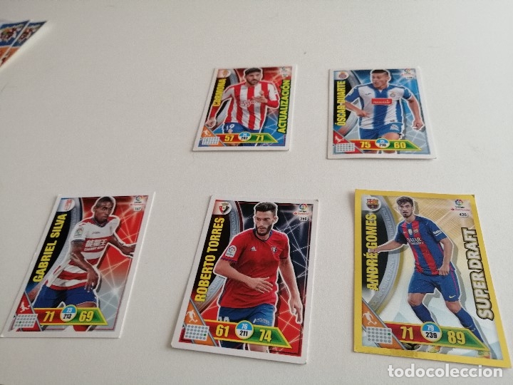 Cromos de Futebol: POTER- LOTE DE 5 CROMOS ADRENALYN XL 2016 2017 16 17 PANINI LOS DE FOTO