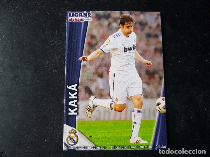 Carte KAKA 614 1st Year Pararela Gold - Real Madrid - Mundicromo Liga 2010-11