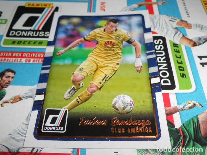 Cromos de f&uacute;tbol: 62 RUBENS SAMBUEZA CLUB AMERICA CARD PANINI USA DONRUSS SOCCER 16 17 2016 2017