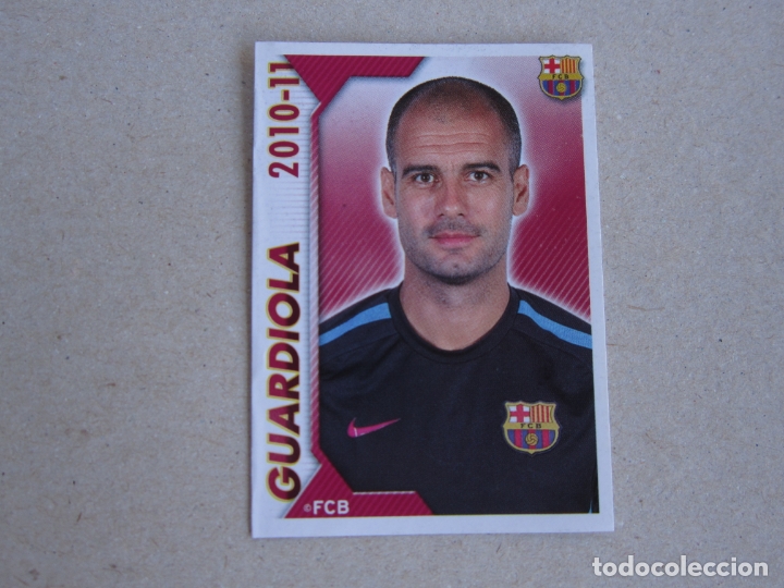 Cromos de Futebol: PANINI COLECCION OFICIAL BARCELONA 2010 2011 N&ordm; 8 GUARDIOLA 10 11 NUEVO