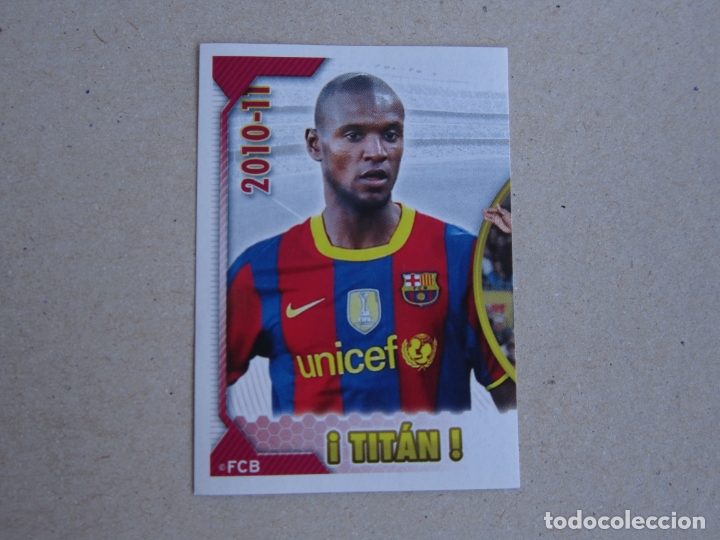 Cromos de Futebol: PANINI COLECCION OFICIAL BARCELONA 2010 2011 N&ordm; 54 ABIDAL 10 11 NUEVO