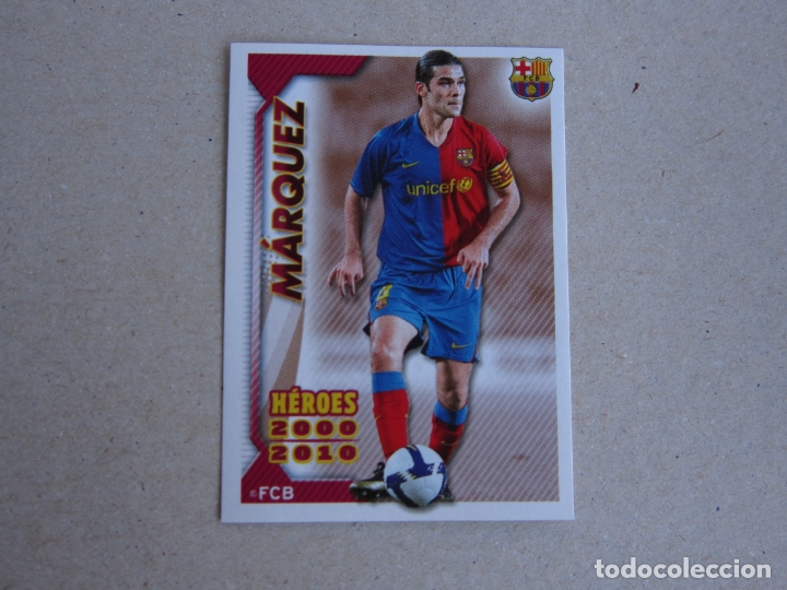 Cromos de Futebol: PANINI COLECCION OFICIAL BARCELONA 2010 2011 N&ordm; 165 MARQUEZ 10 11 NUEVO