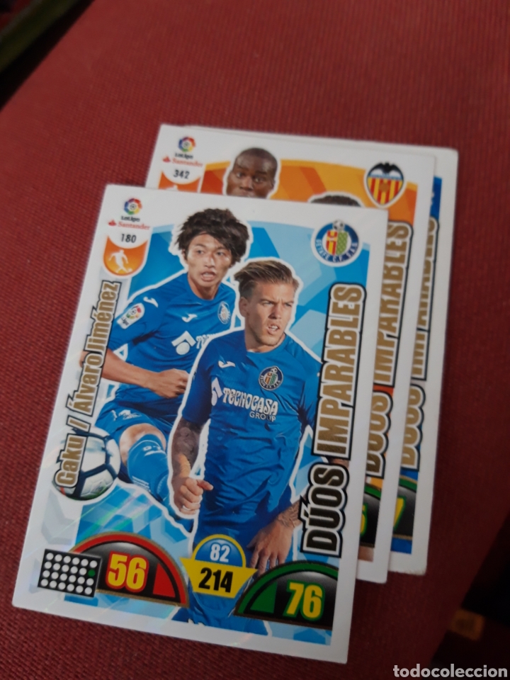 Fu&szlig;ball-Sticker: Adrenalyn Xl 2017 2018 17 18 Duos imparables 180