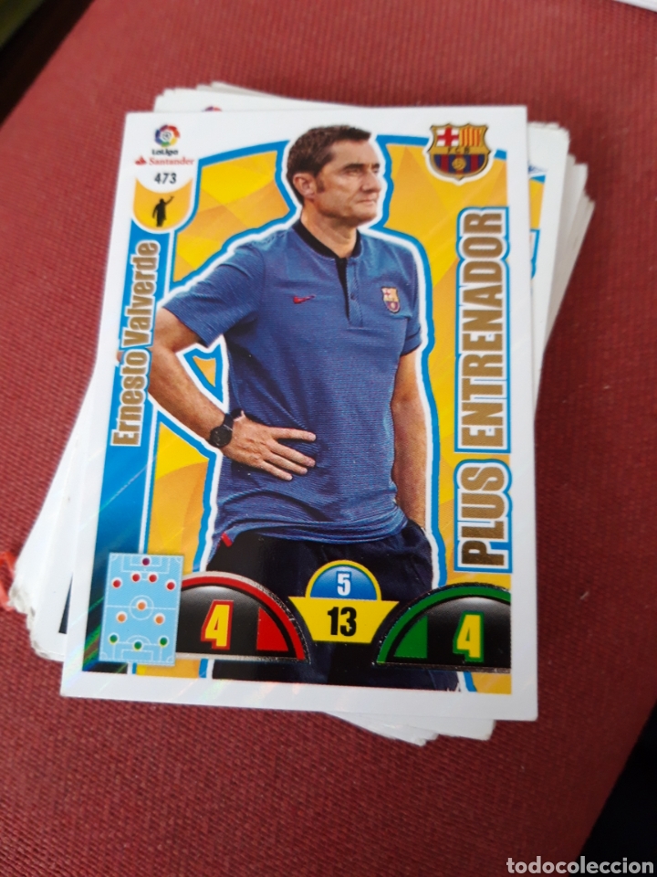 Fu&szlig;ball-Sticker: Adrenalyn Xl 2017 2018 17 18 entrenador Valverde 473