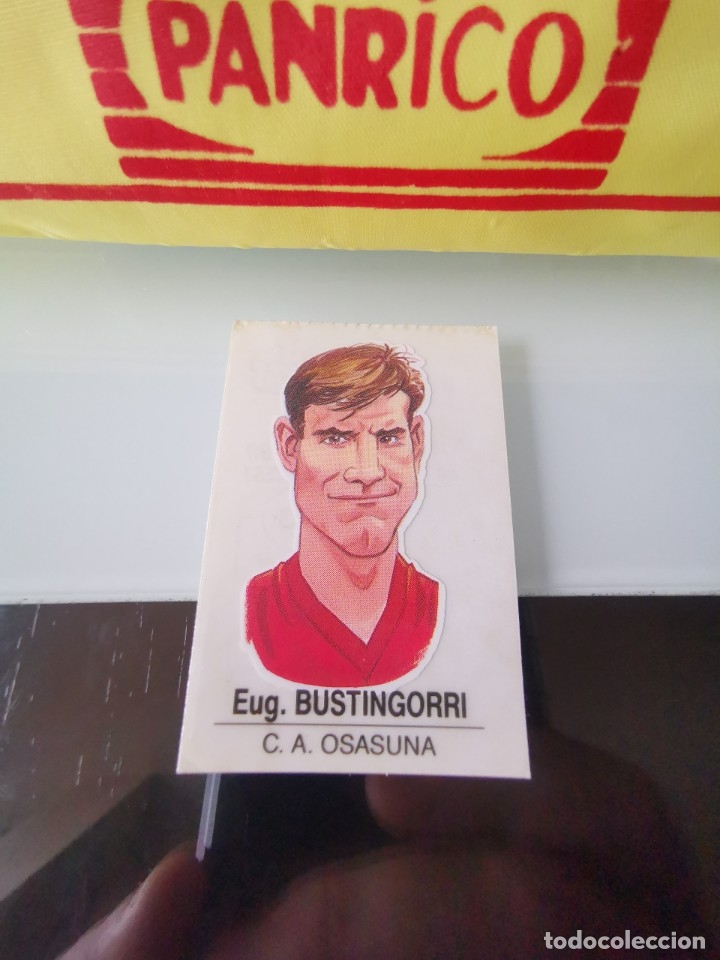 Fu&szlig;ball-Sticker: PEGATINA CROMO PANRICO BOLLYCAO CARICATURAS DE FUTBOLISTAS FAMOSOS - N&ordm; 53