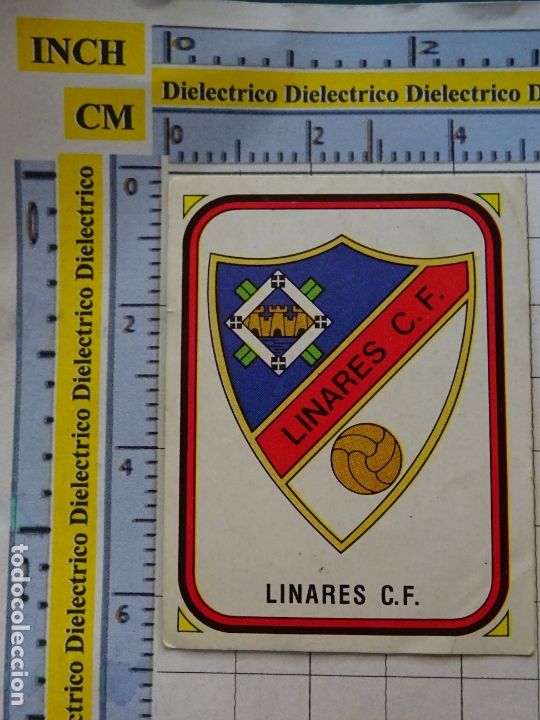 Cromos de f&uacute;tbol: CROMO DE F&Uacute;TBOL LIGA 84 1984. CROMO CROM PANINI. 369 LINARES CF