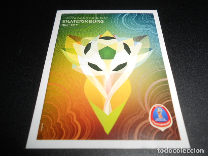 Cromos de F&uacute;tbol: 30 SEDE EKATERINBURG HOST CITY CROMOS ALBUM MUNDIAL FUTBOL 18 FIFA WORLD CUP RUSSIA RUSIA 2018