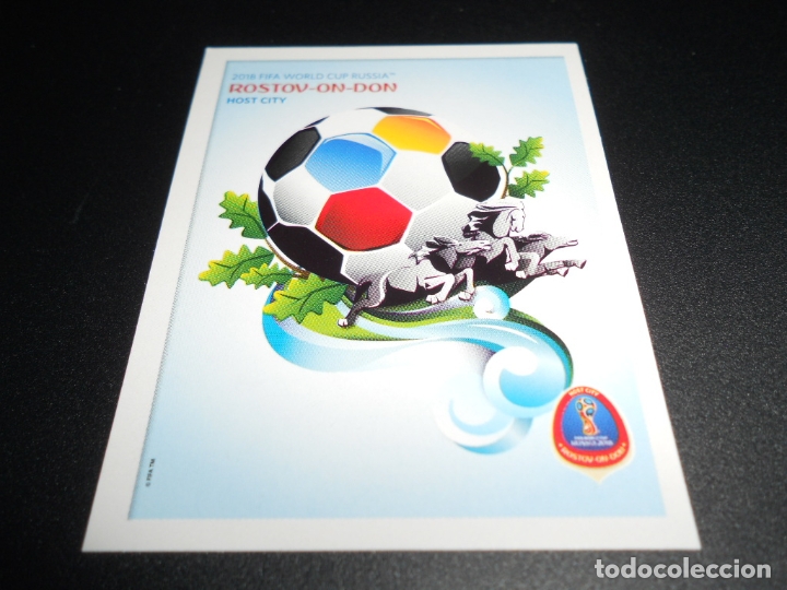 Cromos de F&uacute;tbol: 25 SEDE ROSTOV-ON-DON HOST CITY CROMOS ALBUM MUNDIAL FUTBOL 18 FIFA WORLD CUP RUSSIA RUSIA 2018