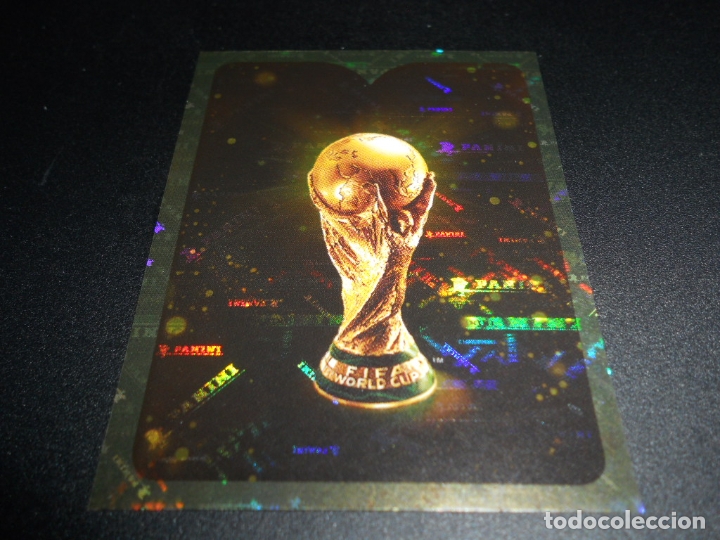 Cromos de F&uacute;tbol: 2 LOGO TROFEO CAMPEONES CROMOS ALBUM MUNDIAL FUTBOL 18 FIFA WORLD CUP RUSSIA RUSIA 2018