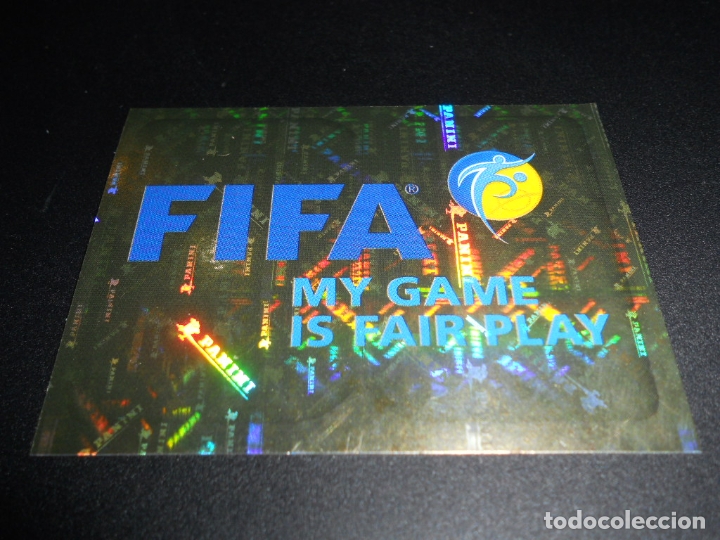 Cromos de F&uacute;tbol: 1 LOGO MY GAME IS FAIR PLAY CROMOS ALBUM MUNDIAL FUTBOL 18 FIFA WORLD CUP RUSSIA RUSIA 2018