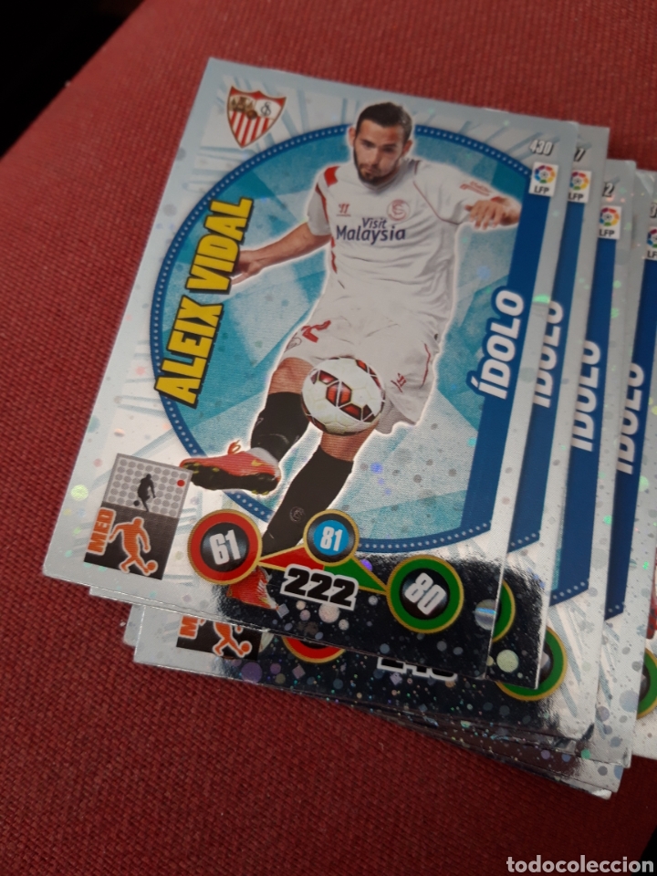 Football Stickers: Adrenalyn XL 2014 15 2014 2015 idolo aleix Vidal 430