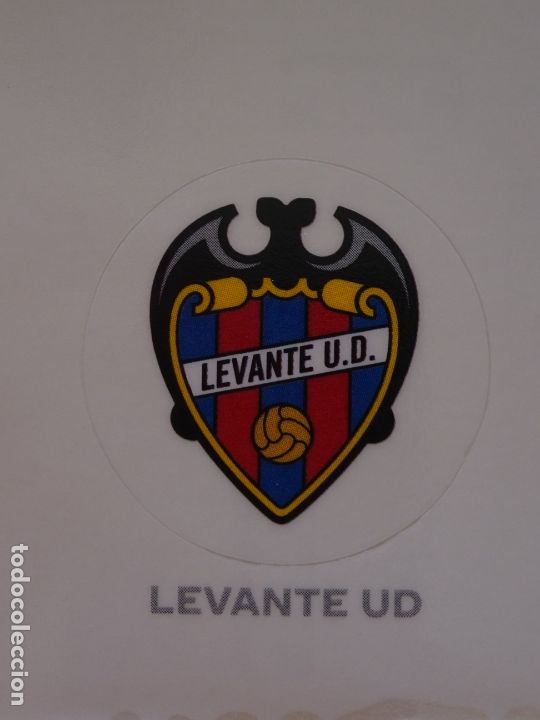 Fu&szlig;ball-Sticker: CROMO PEGATINA ADHESIVO LIGA F&Uacute;TBOL 2018 2019 SERIE COCA COLA. ESCUDO EQUIPO. 3CM LEVANTE UD