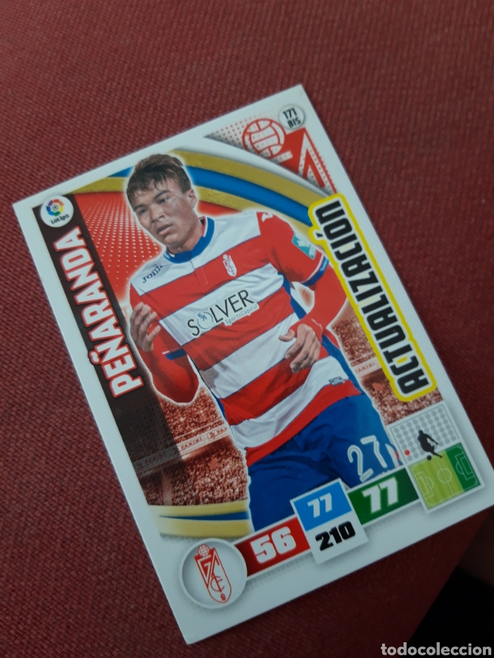 Football Stickers: Adrenalyn XL 2015 2016 15 16 granada Pe&ntilde;aranda actualizaci&oacute;n 171 bis