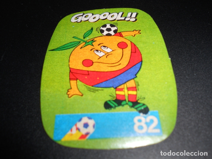 Cromos de F&uacute;tbol: MASCOTA GOOOOL CROMOS ALBUM NARANJITO FIFA WORLD CUP ESPA&Ntilde;A 1982 MUNDIAL FUTBOL 82 REYAUCA