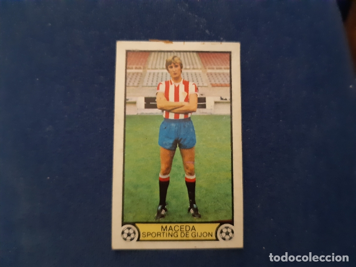 Cromos de f&uacute;tbol: 79/80 ESTE sporting DE Gij&oacute;n maceda - Foto 1