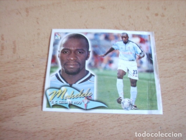 Cromos de f&uacute;tbol: ESTE 00-01 BAJA MAKELELE CELTA --VENTANILLA-- - Foto 1