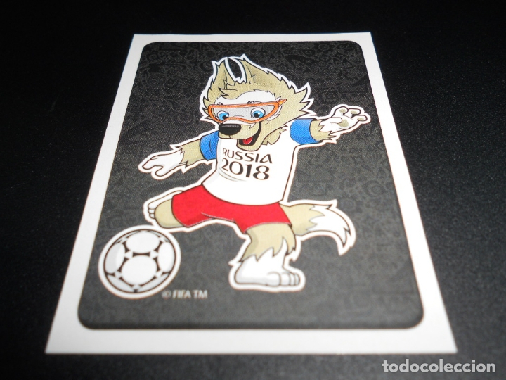 Cromos de F&uacute;tbol: EXTRA LOGO MASCOTA CROMOS MUNDIAL 18 FIFA WORLD CUP RUSSIA RUSIA 2018