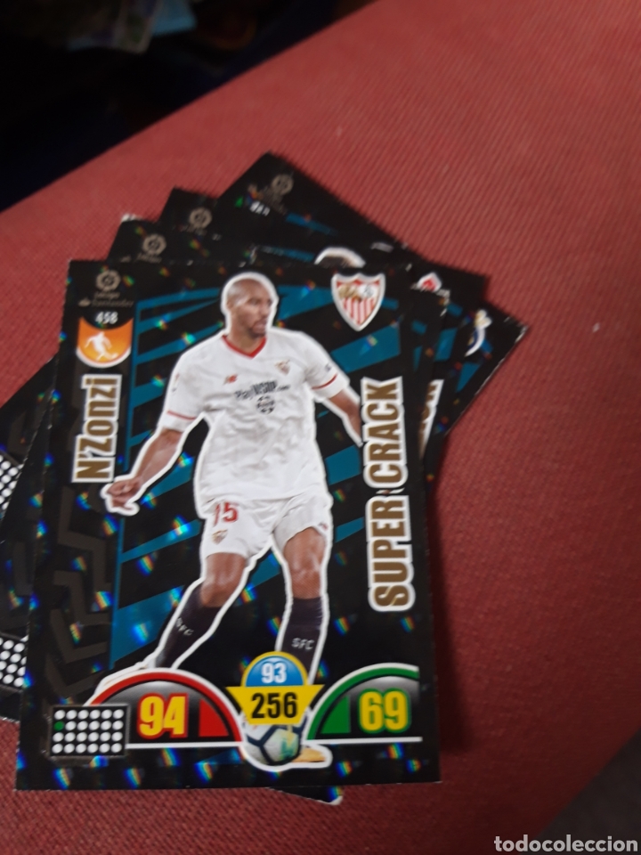Cromos de Futebol: Adrenalyn XL 2017 2018 17 18 super crack Sevilla nzonzi