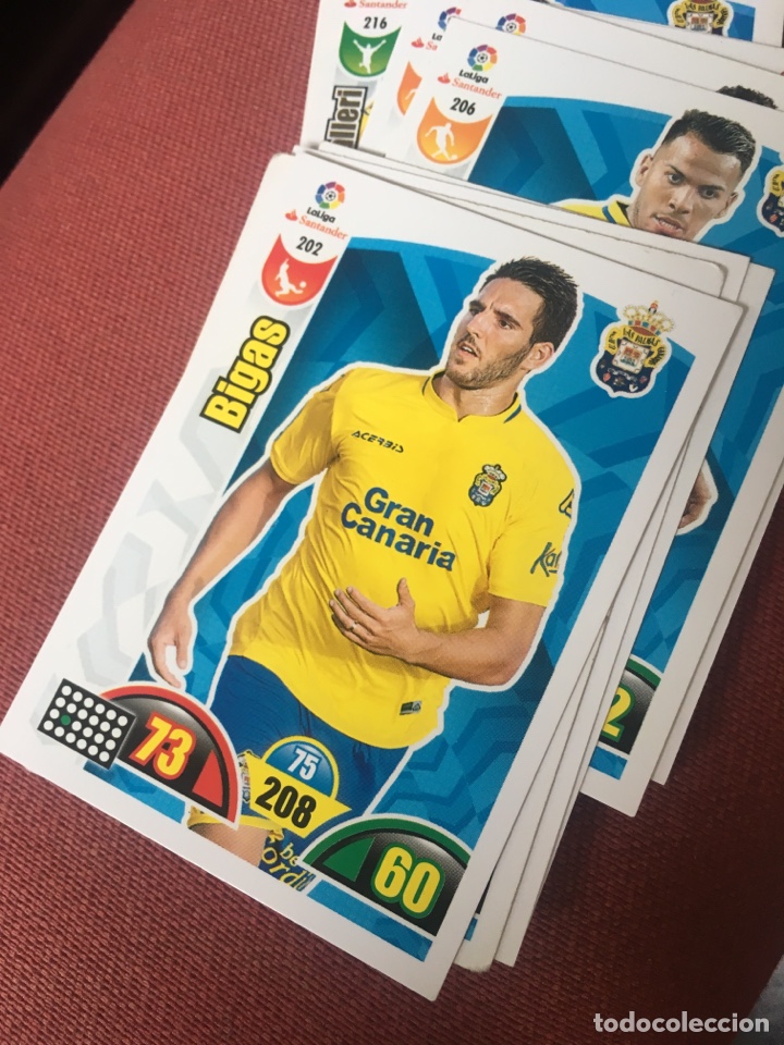 Cartes &agrave; collectionner de Football: Adrenalyn 2017 2018 17 18 Las palmas bigas 202