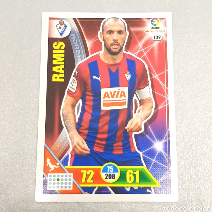 Cromos de f&uacute;tbol: (C-23) ADRENALYN 2016-2017 (EIBAR) N&deg;139 RAMIS - Foto 1