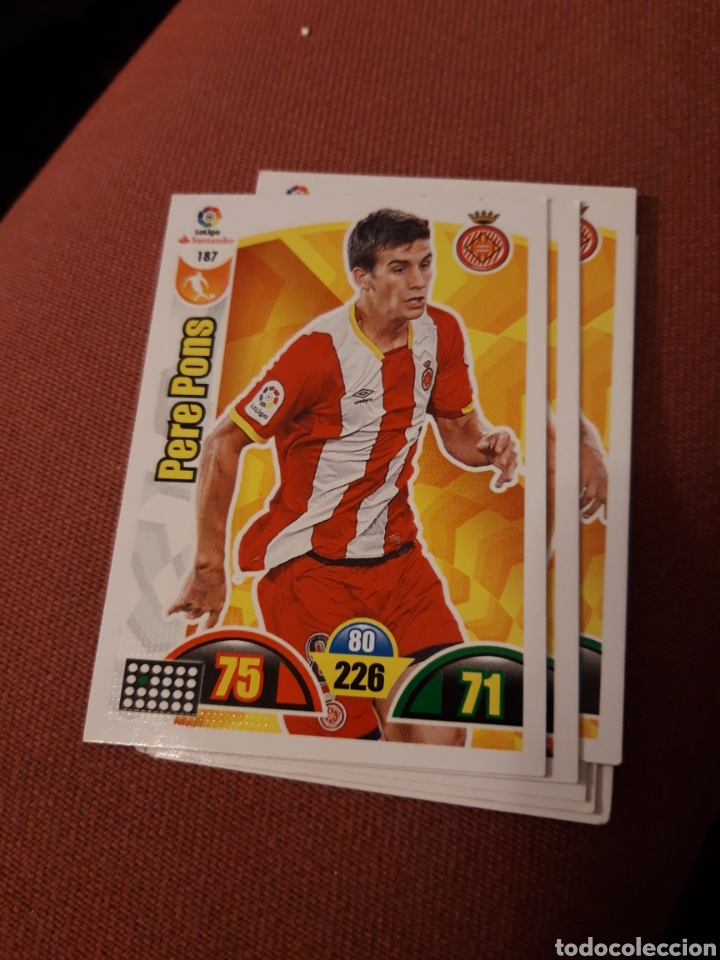 Football Stickers: Adrenalyn XL 2017 2018 17 18 gir&oacute;na pere pons 187
