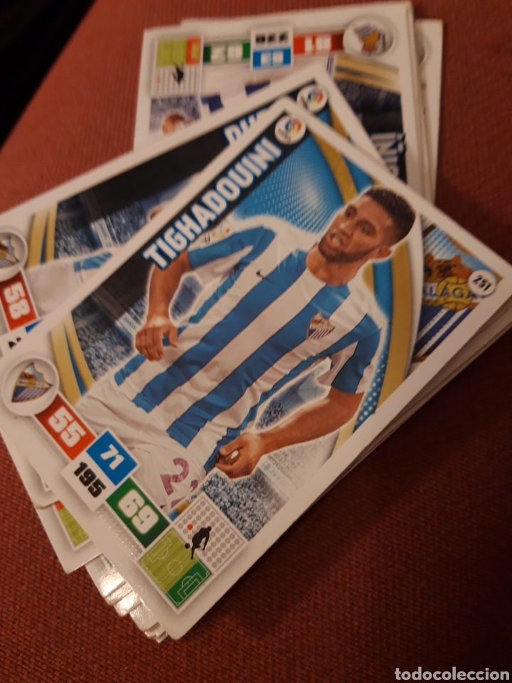 Cromos de Futebol: Adrenalyn XL 2015 2016 15 16 .m&aacute;laga tighadouni