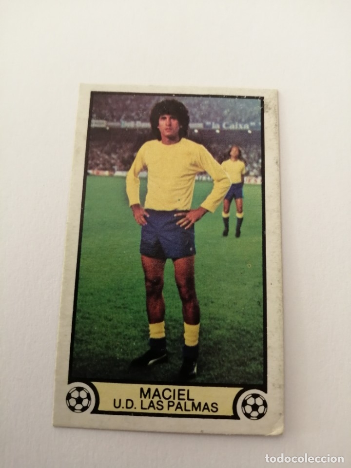 Cromos de f&uacute;tbol: Este 79 80 maciel de las palmas - Foto 1