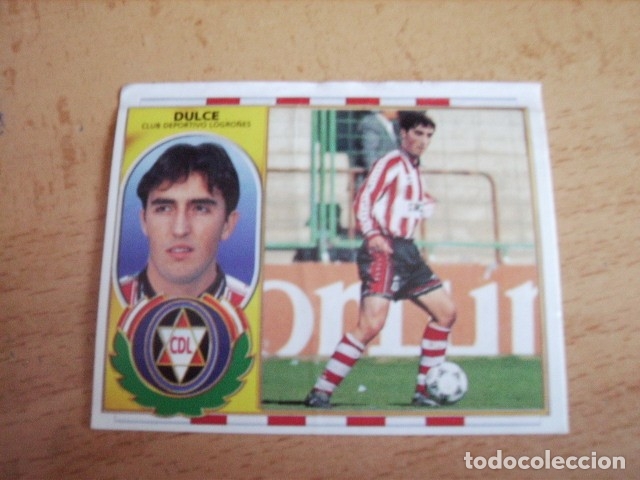 Cromos de f&uacute;tbol: ESTE 96-97  U.F N&ordm;9  DULCE  LOGRO&Ntilde;ES  VENTANILLA - Foto 1