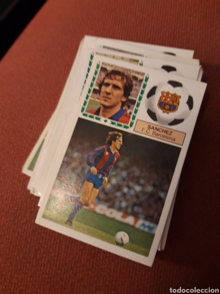Cromos de f&uacute;tbol: Este 83 84 1983 1984 despegado S&aacute;nchez - Foto 1