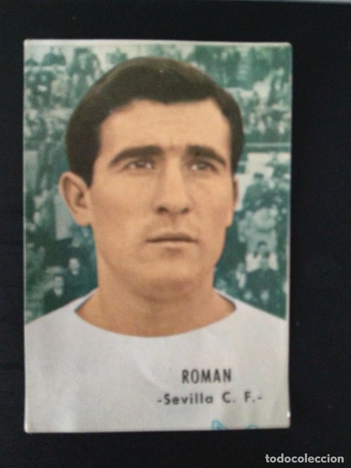 Cromos de Futebol: ROMAN SEVILLA FHER DISGRA 66 67 1966 1967 RECUPERADO