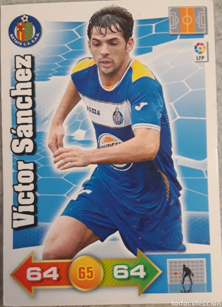 Cromos de f&uacute;tbol: CROMO V&Iacute;CTOR S&Aacute;NCHEZ GETAFE CF - Foto 1