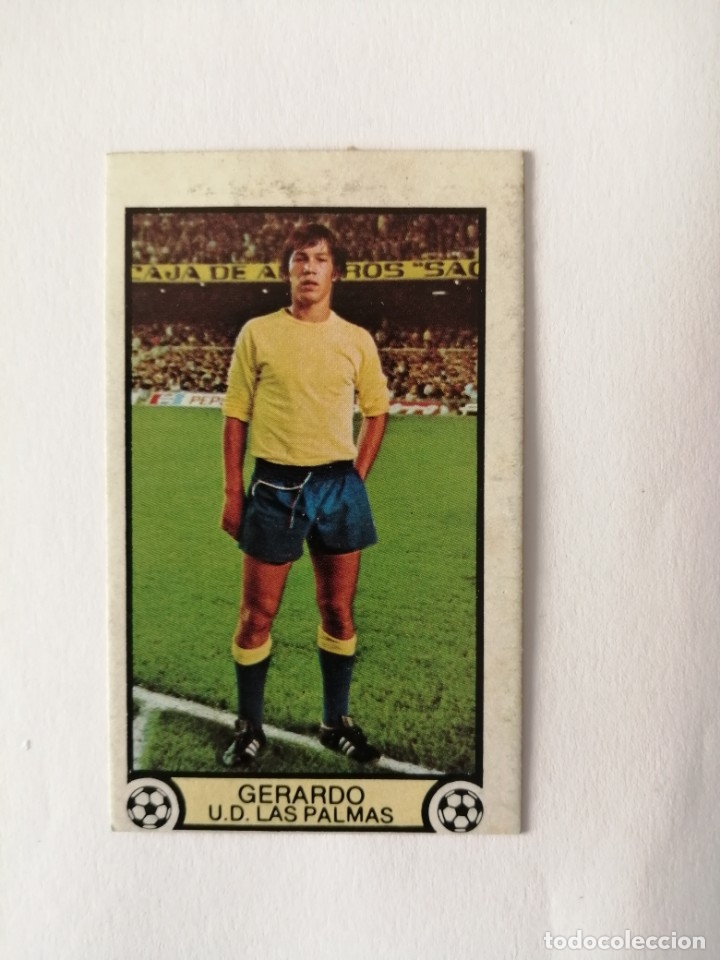 Cromos de f&uacute;tbol: Este 79 80 Gerardo de las palmas - Foto 1