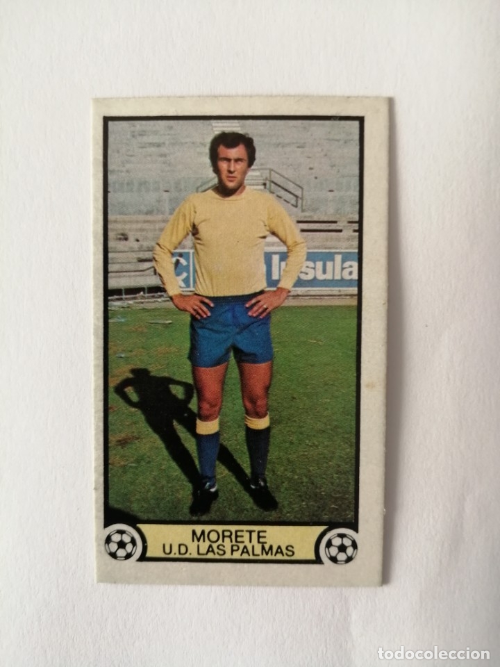 Cromos de f&uacute;tbol: Este 79 80 morete de las palmas - Foto 1