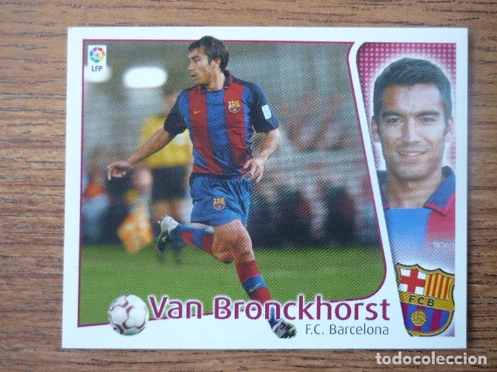 Este 2004 2005 Panini Gio Van Bronckhorst Fc B Buy Old Football Stickers At Todocoleccion 182018451