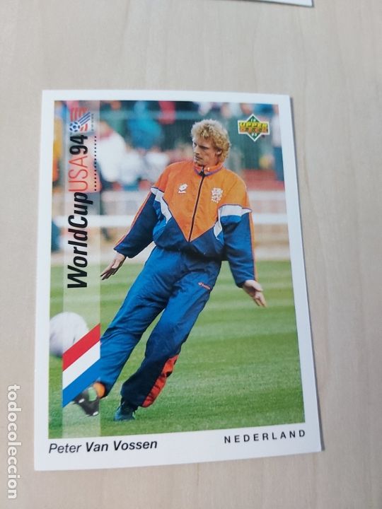 Cromos de f&uacute;tbol: N&ordm; 31 PETER VAN VOSSEN - UPPER DECK - WORLDCUP 94 - HOLANDA - Foto 1