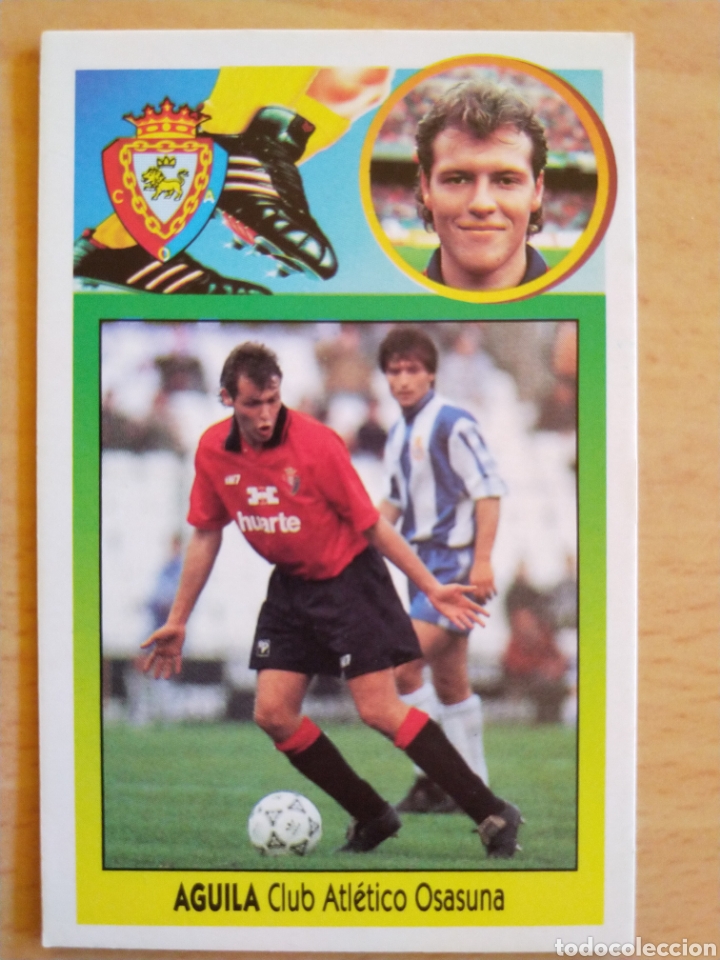 Football Stickers: Cromo baja Liga este &Aacute;guila 1993 1994 93 94