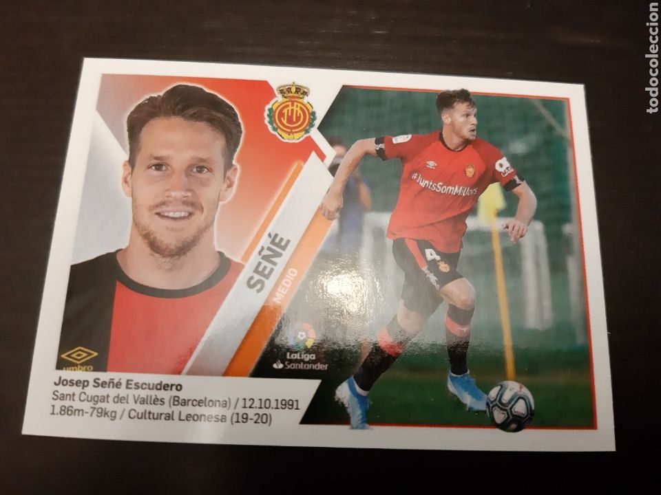Cromos de f&uacute;tbol: EDICIONES ESTE 2019 2020 SE&Ntilde;E COLOCA MALLORCA - Foto 1